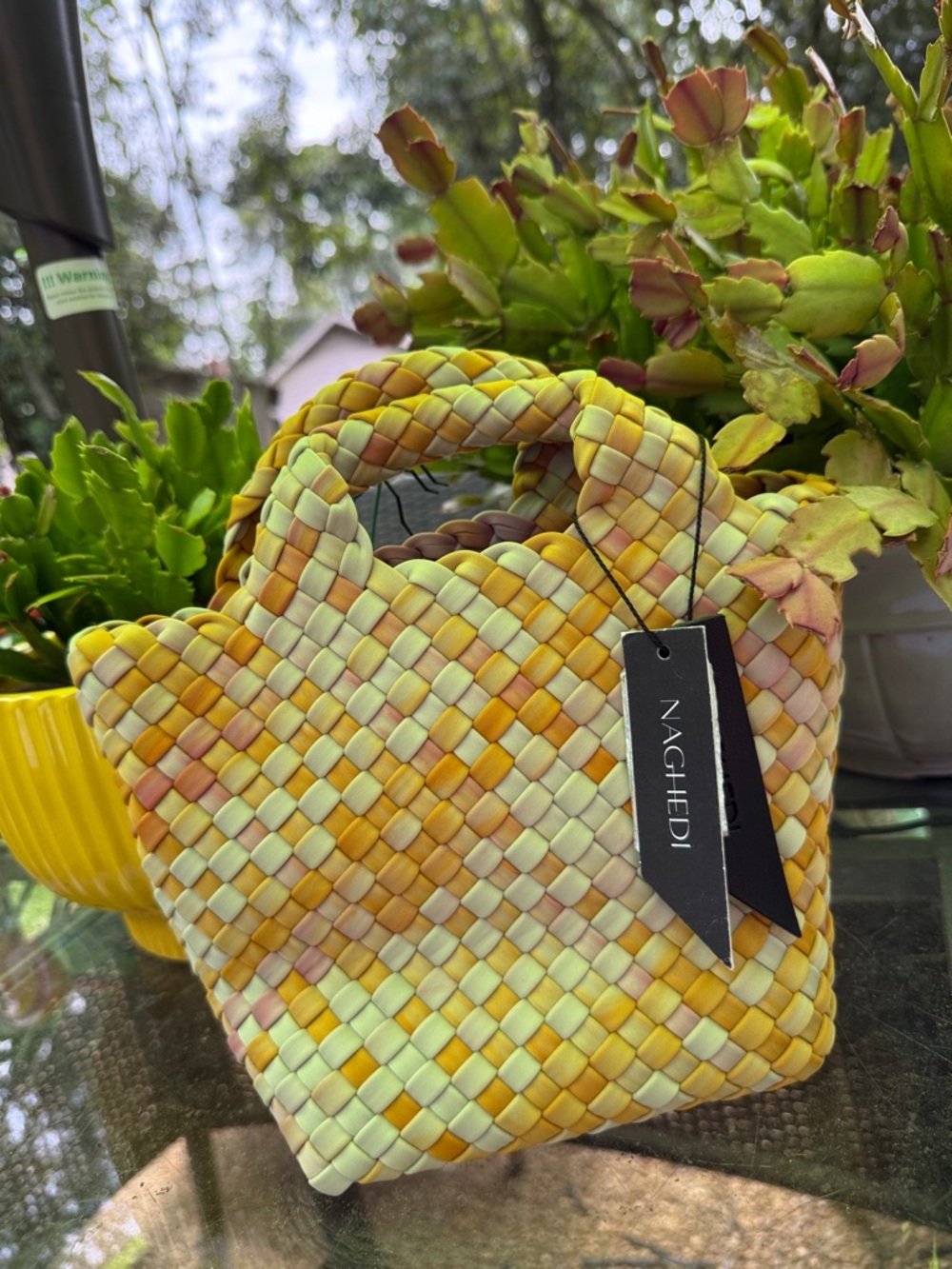 Naghedi St. Barths Petit Tote Saffron - Picture 11 of 11